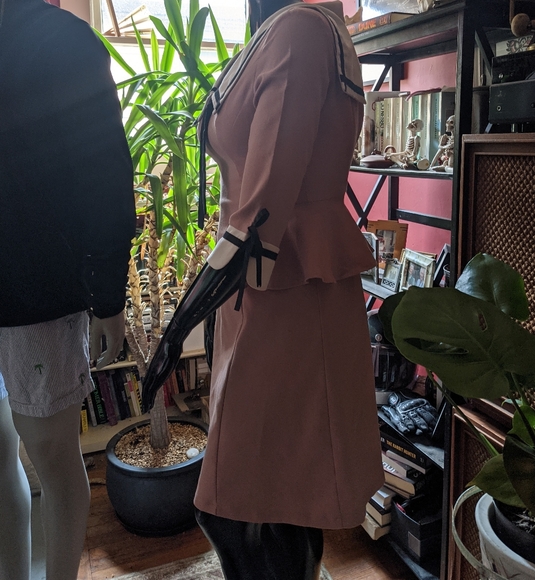 Banned Apparel Dusty Pink Sailor dress - Picture 3 of 13